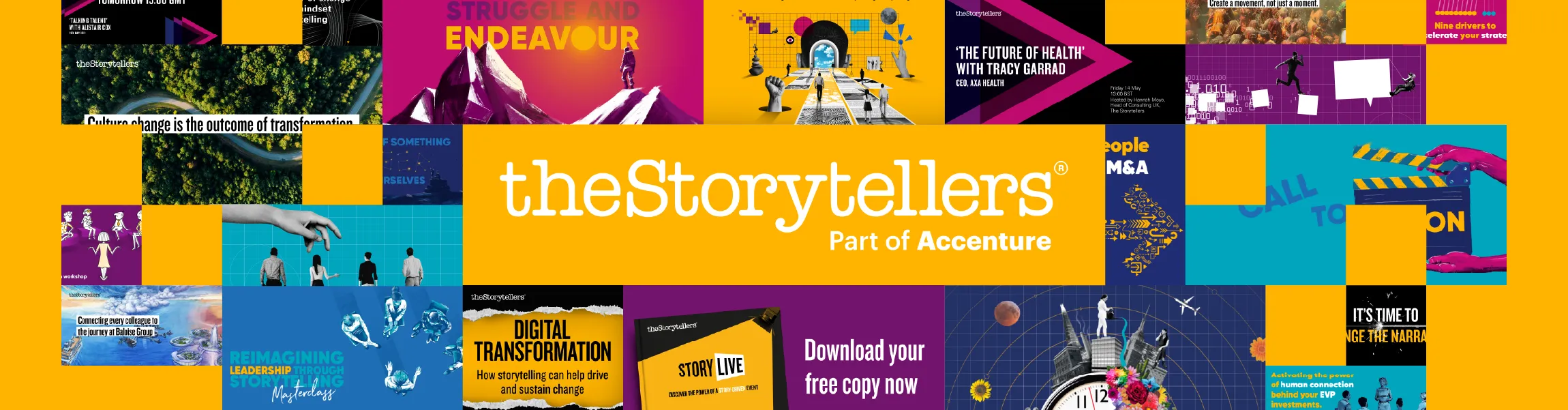Storytellers Portfolio Hero 01